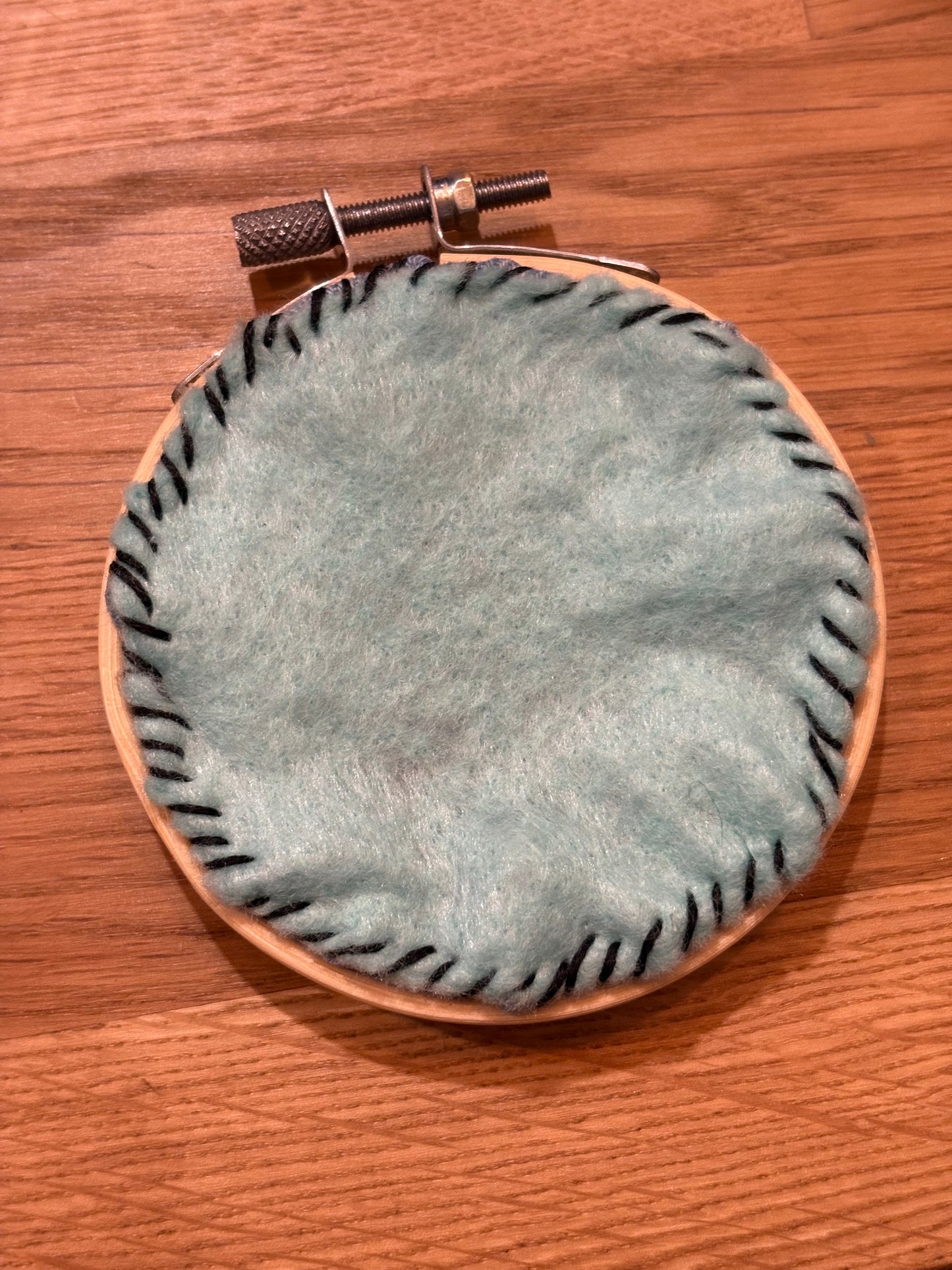 Raspberries in Bloom Embroidery Hoop