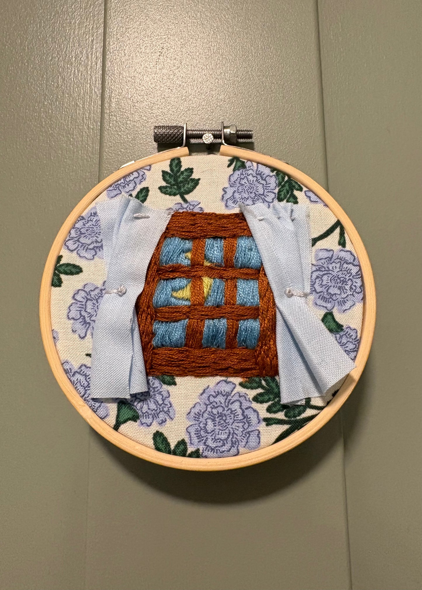 Summer Nights Embroidery Hoop
